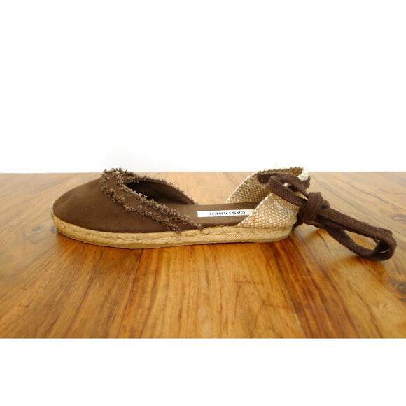 CASTANER Cotton Canvas Fringe Flat Espadrilles Spain Net-A-Porter 39 8.5 $165 - Picture 1 of 8